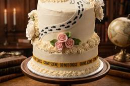2 Tier Wedding Cake