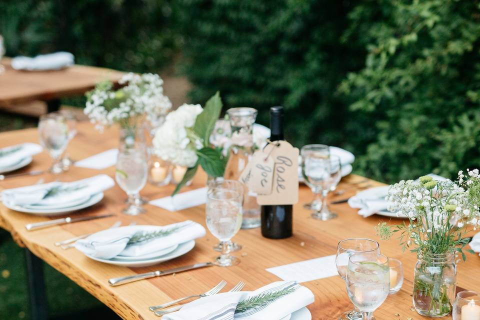 9ft Redwood Tables & Benches