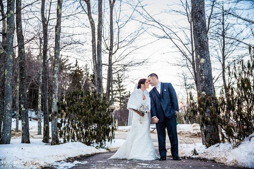 A winter wedding