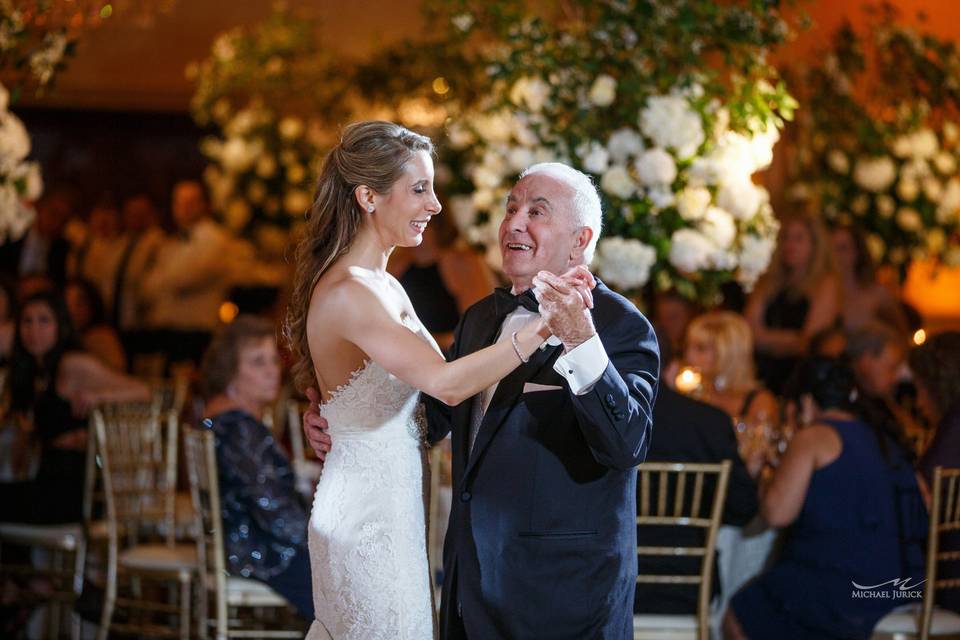 Father and daughter dance