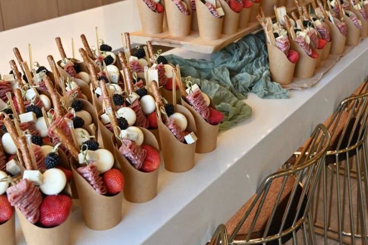 Charcuterie Cup Station