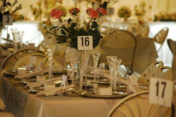 Table setup