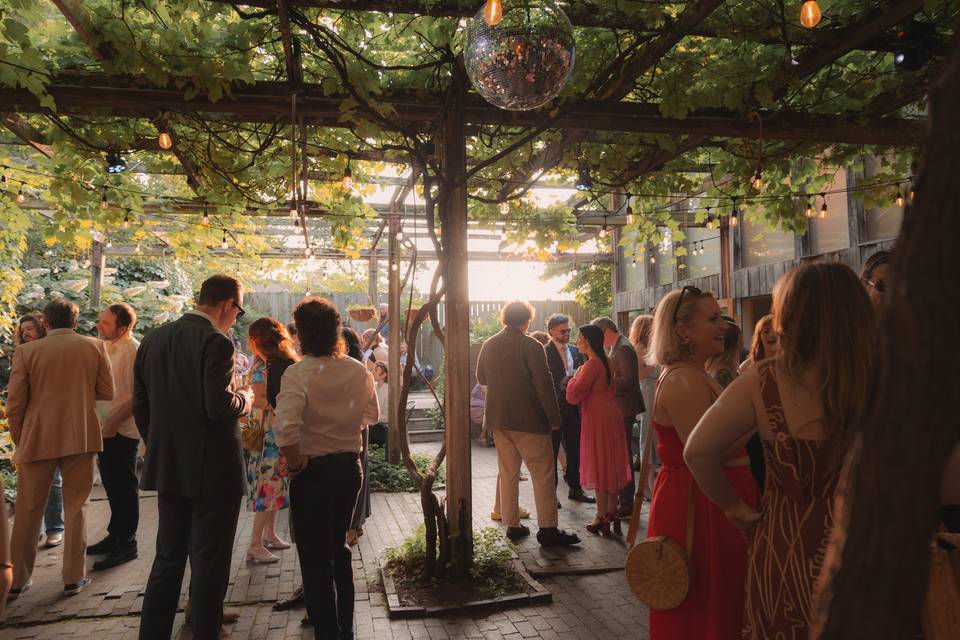 A perfect wedding day in June