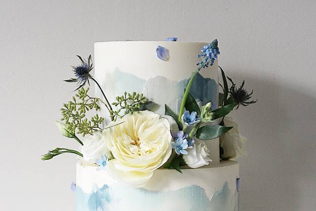 Icy blue