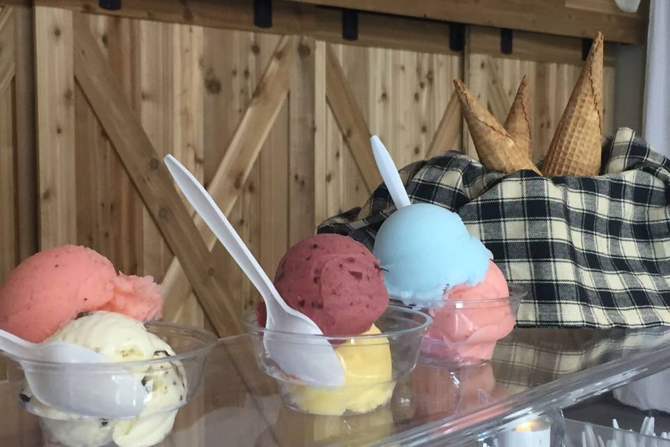 Double scoops, cups or cones, vegan or ice cream