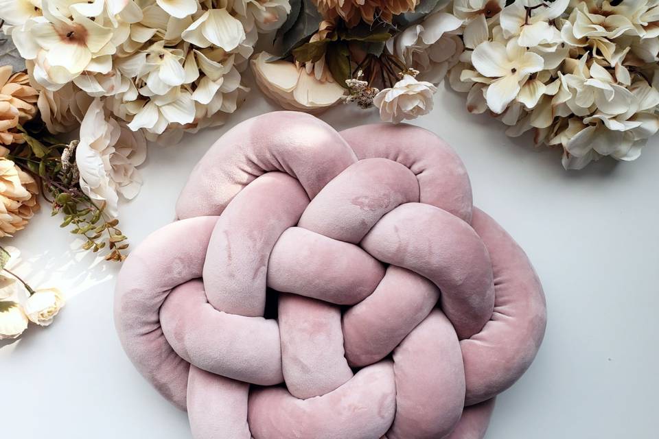 Peony Knot Pillow