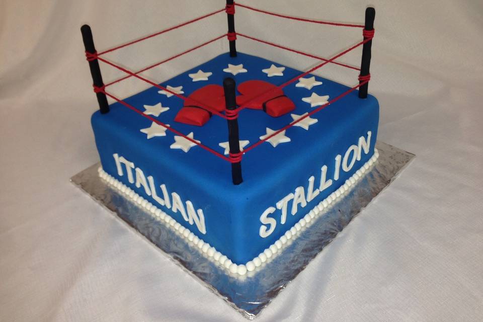 Boxing Gloves Cake Topper, Fondant, Boxing Gloves Cake Decorations,  Handmade Edible, sports cake toppers, boxing cake, sports cake, cupcakes