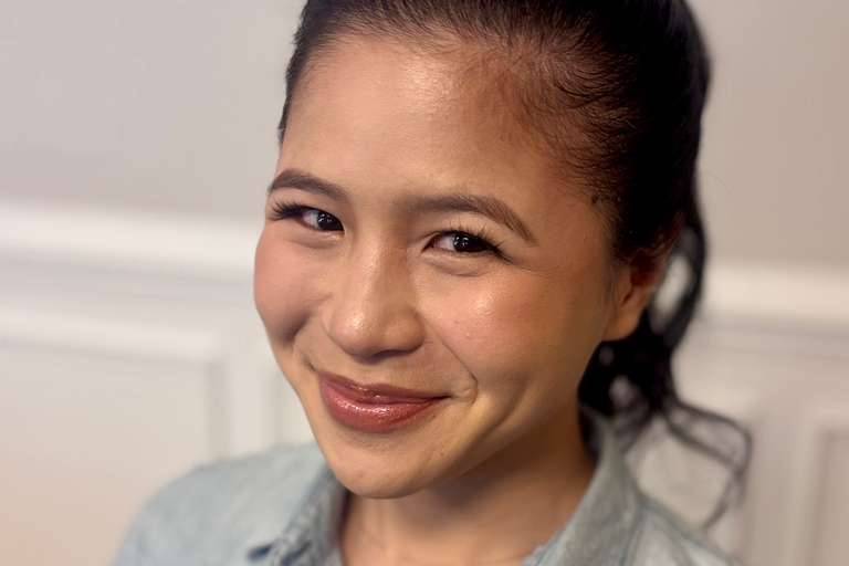 Sun-kissed clean look