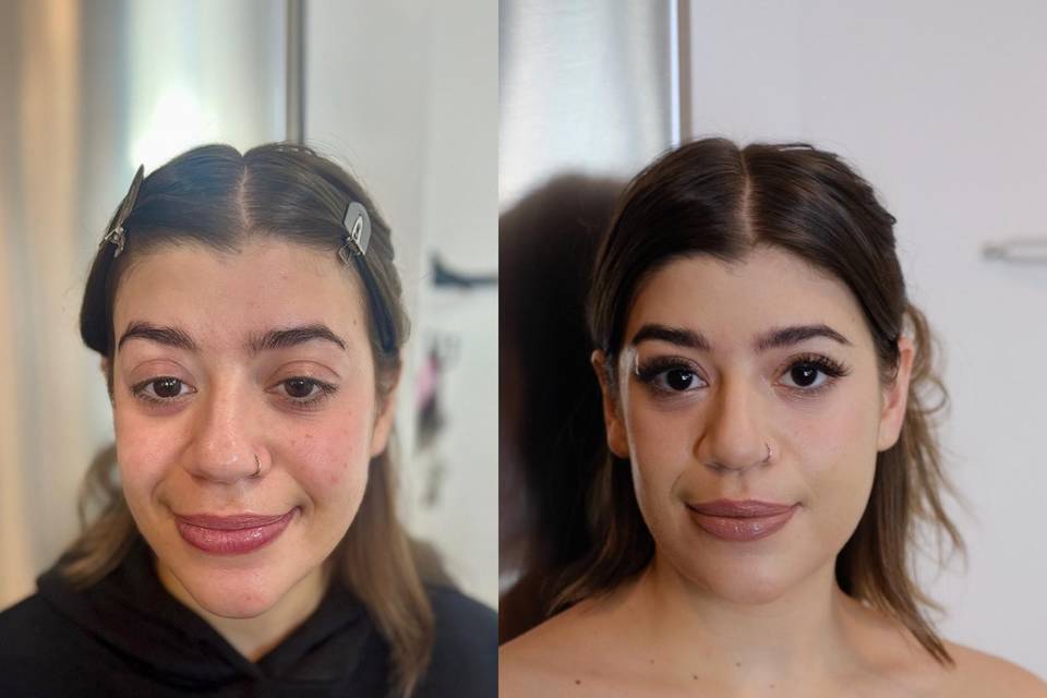 Beautiful before and after