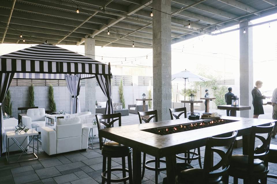 Patio area