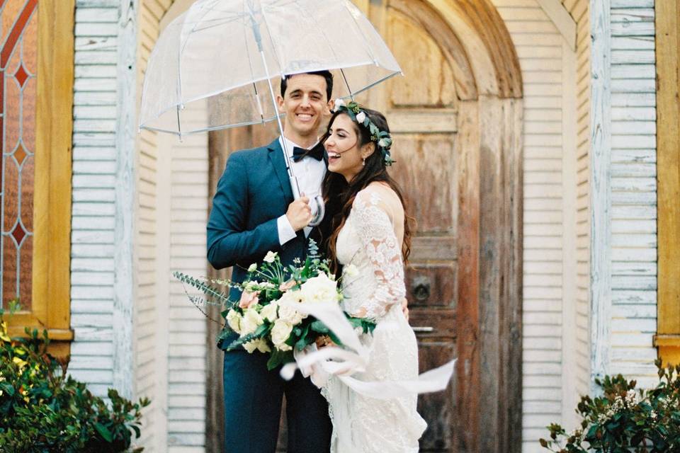 Luck of Wedding Day Rain