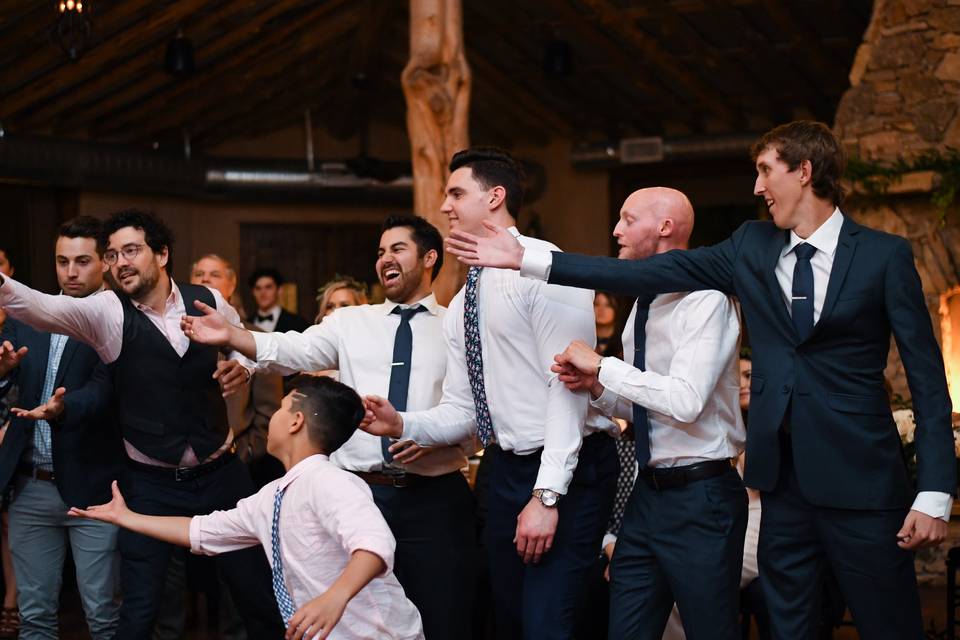 The Garter Toss