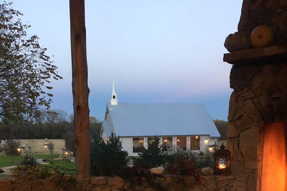 Outdoor Patio Chapel View