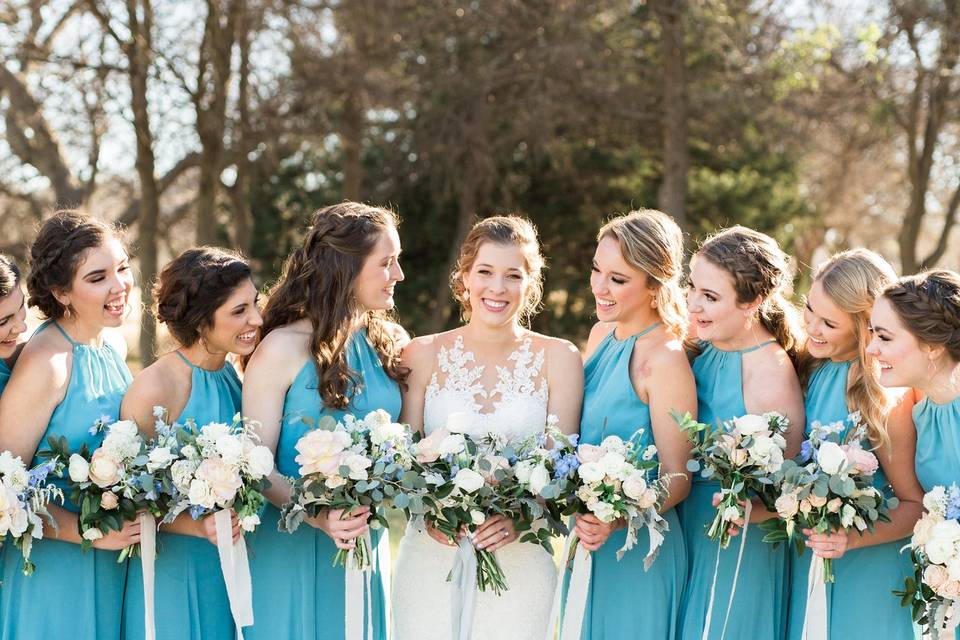 Bride and Friends