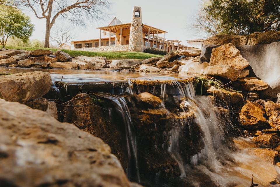 Outdoor Patio Chapel View