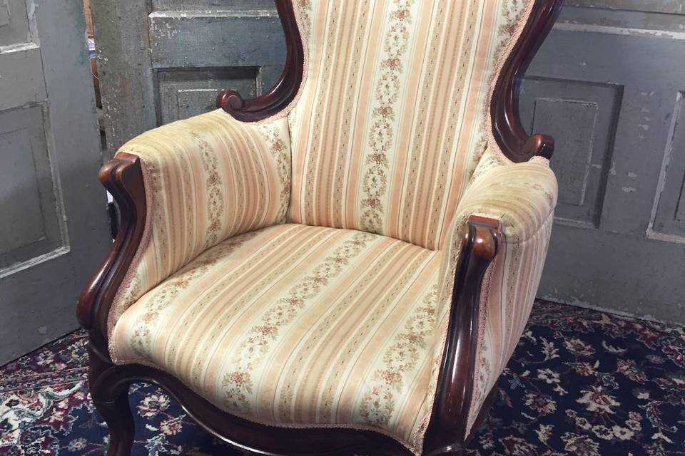 Victorian lounge area chair