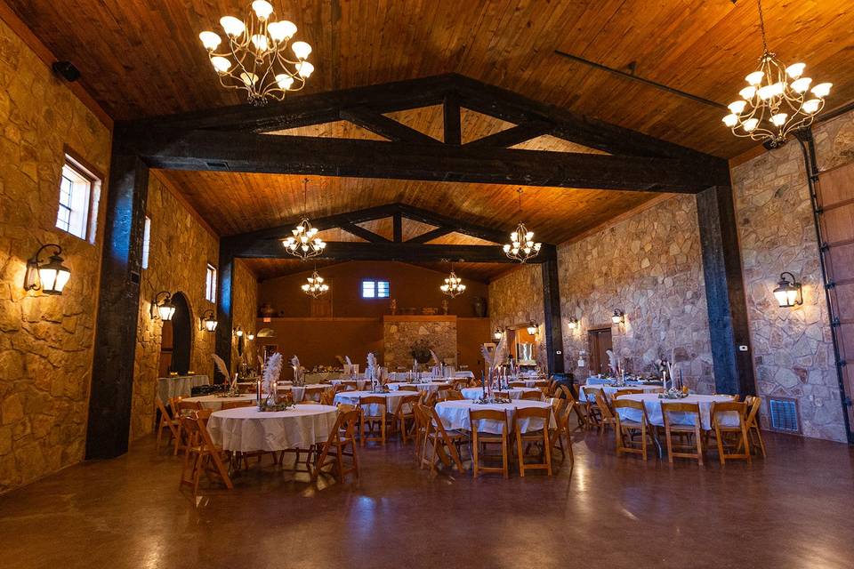 Indoor Wedding Reception