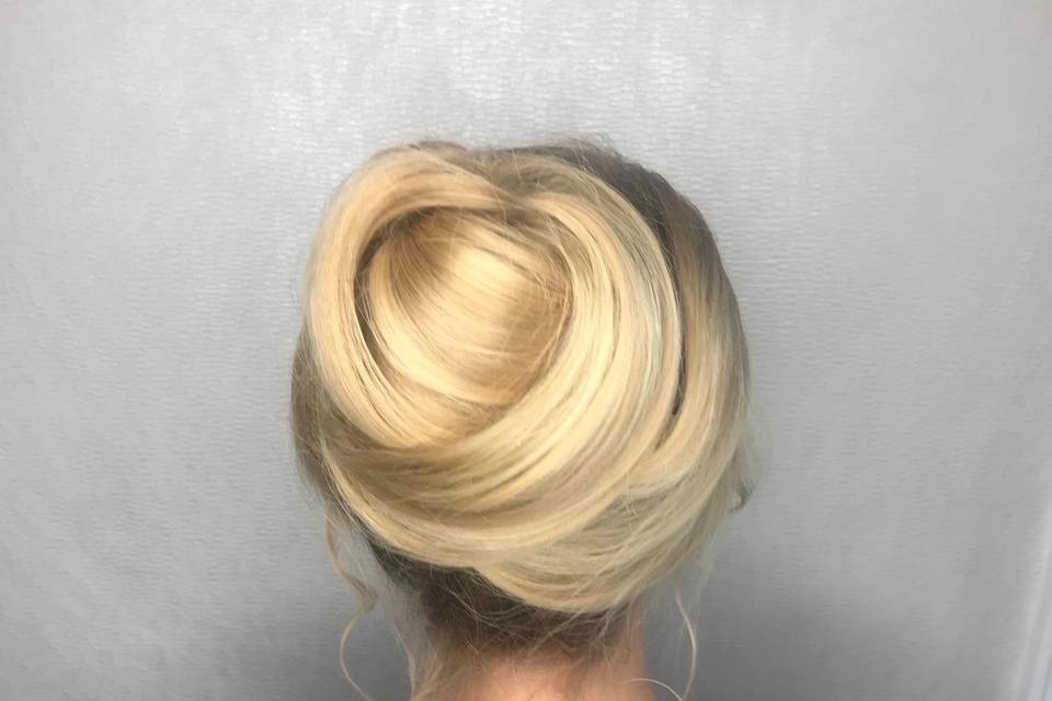 Glam Bridal Updo