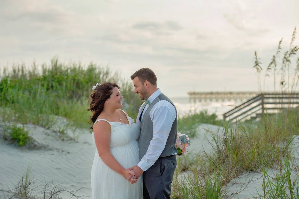 Beach Wedding at the Point in North Myrtle Beach September 2017