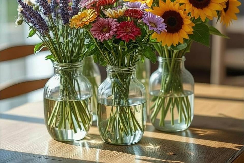 Our farm-grown flowers