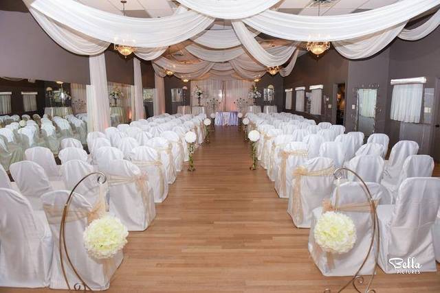 Wedding ceremony area
