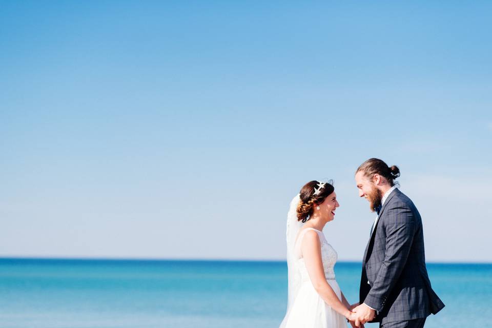 Beach backdrop