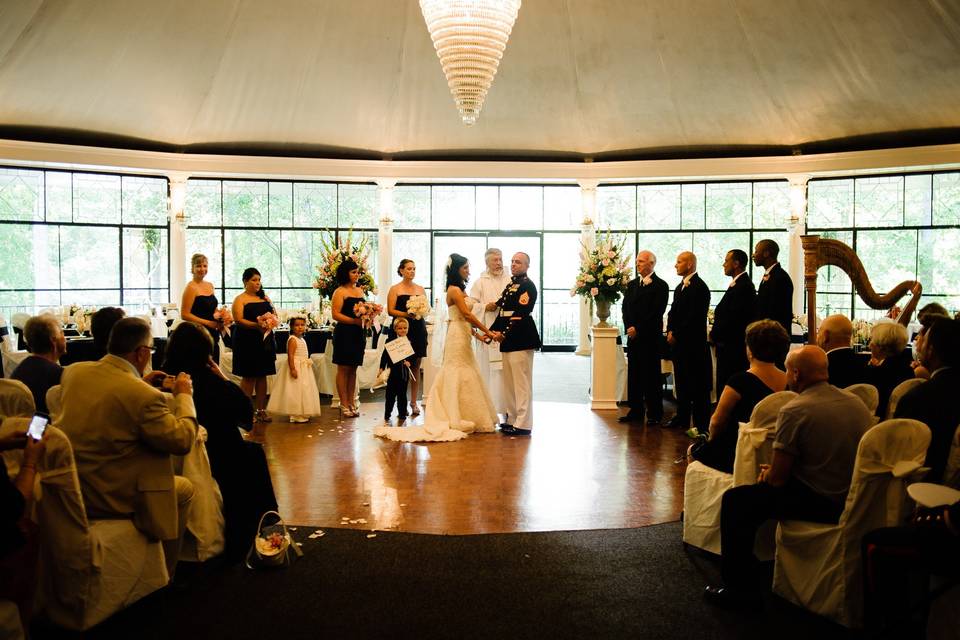 Daytime Hillside Ceremony