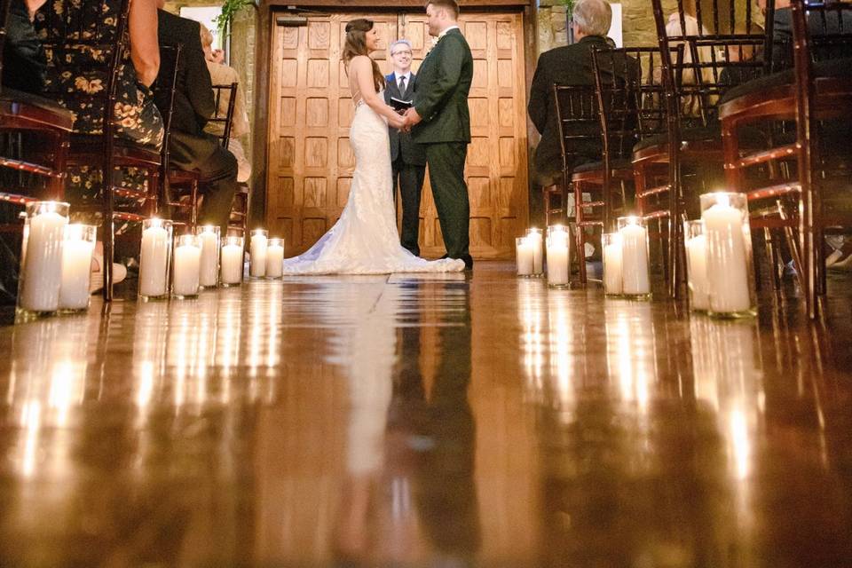 Romantic Great Hall Ceremony