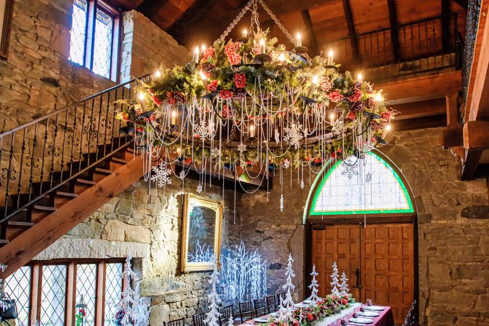 Romantic Great Hall Reception