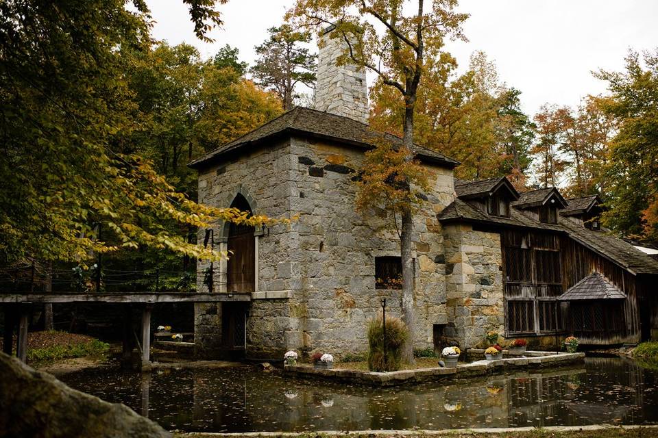 Fall Foliage at the Castle