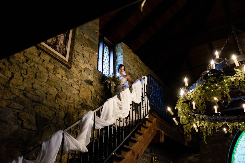 Fairytale Bridal Entrance