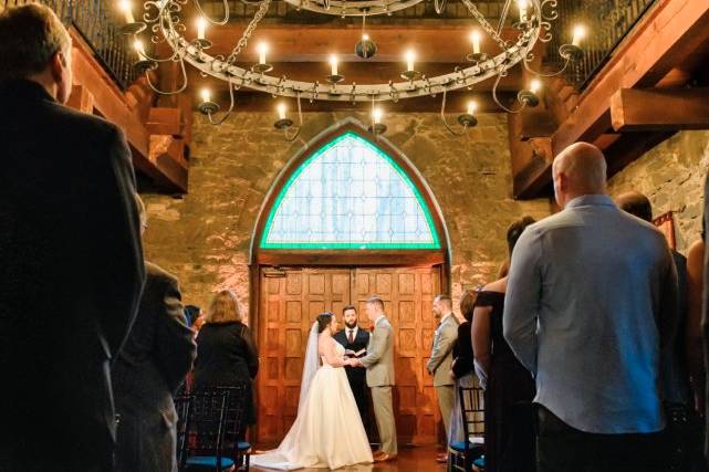 Romantic Great Hall Ceremony