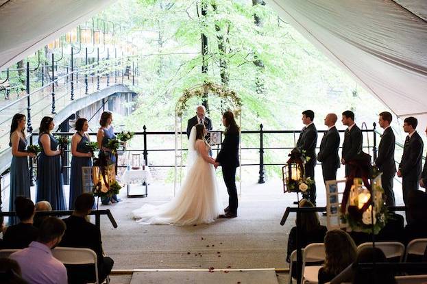 Outdoor Ceremony on Terrace