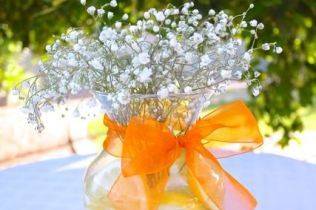 Fresh fruit centerpieces