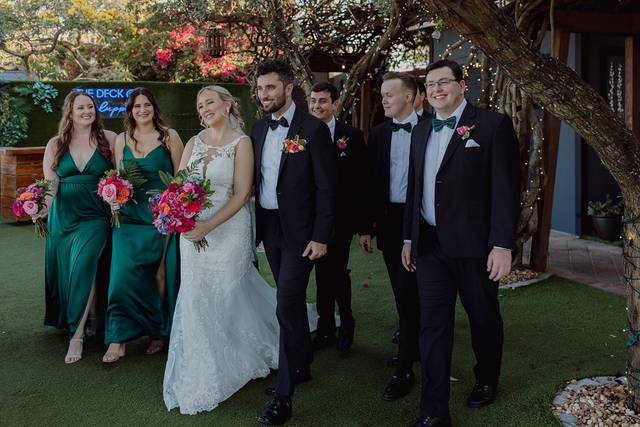 Grooms Men and Brides Maids