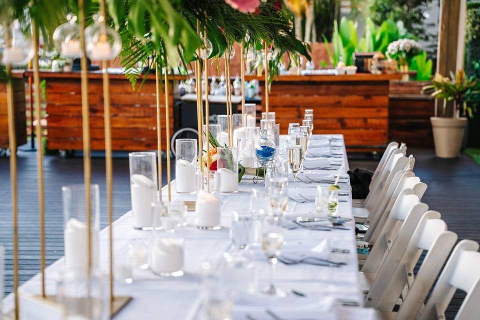 Outdoor Reception Area