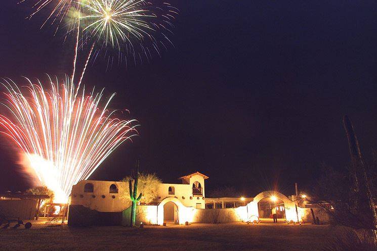 Fireworks at Rosa's Ranch