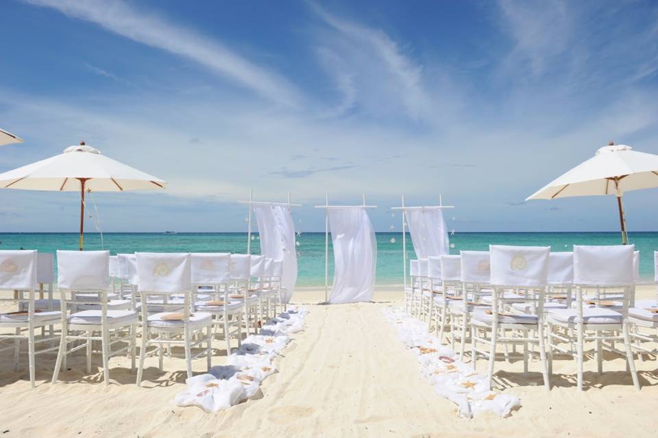 Beach ceremony