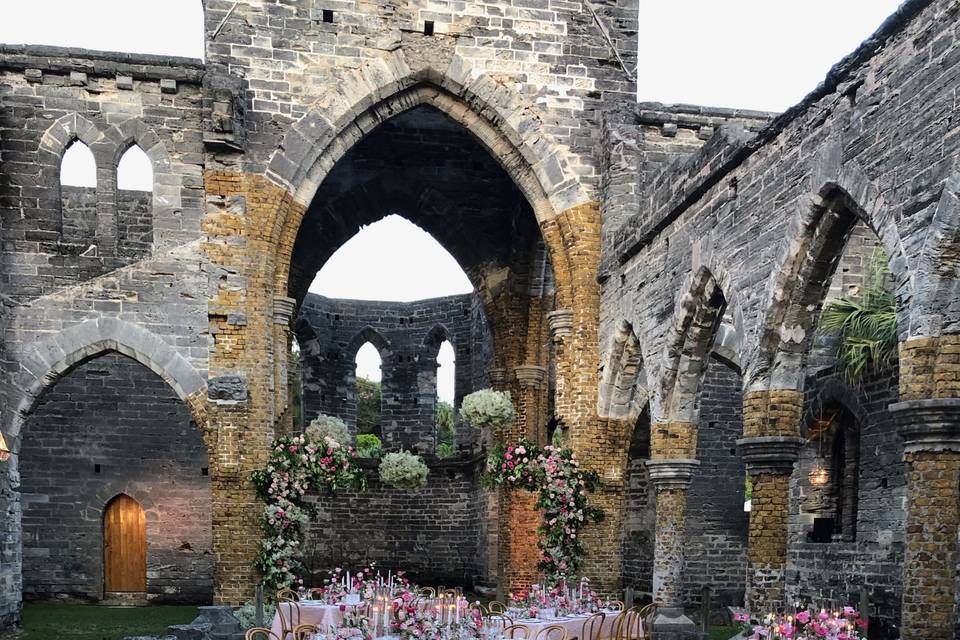 Unfinished church Bermuda