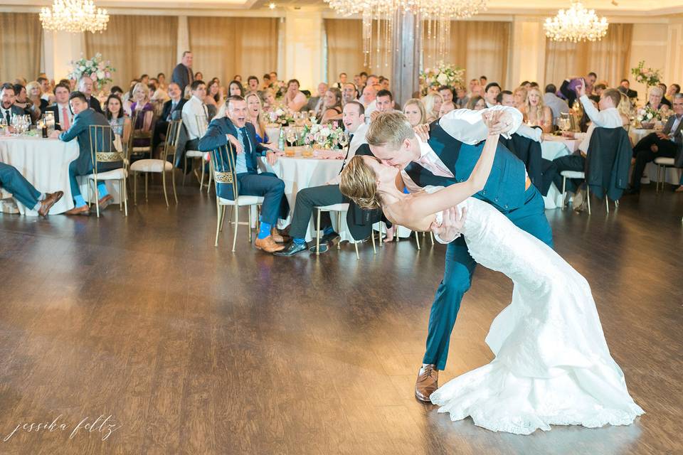 Couple dancing