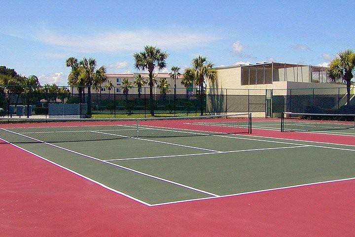 Ocean and Racquet Tennis Court. One of 4