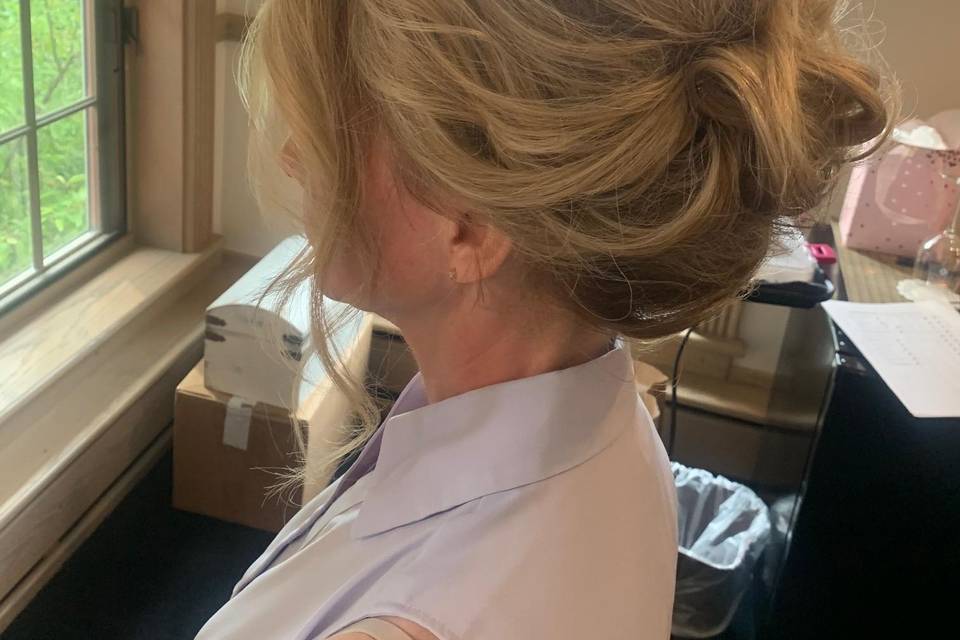 A special updo