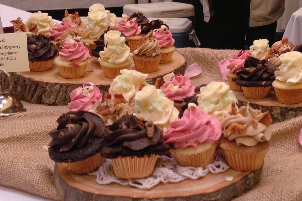 Snowflake Cupcakes