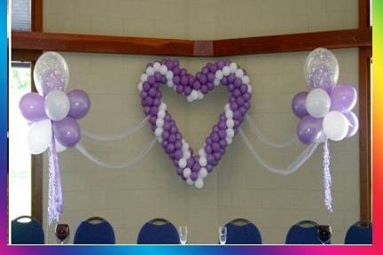 Tulsa Wedding Ministers & Balloon Decor