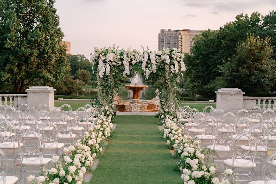 Timeless Garden Ceremony