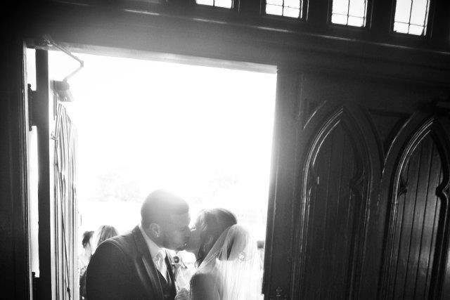 Couple kissing