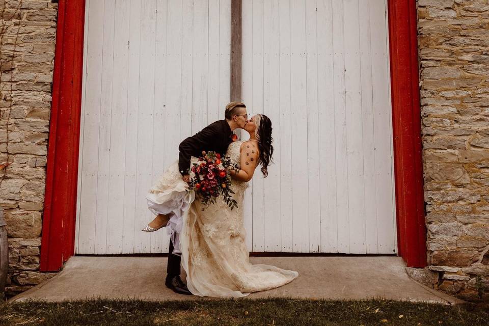 Barn Doors Outside