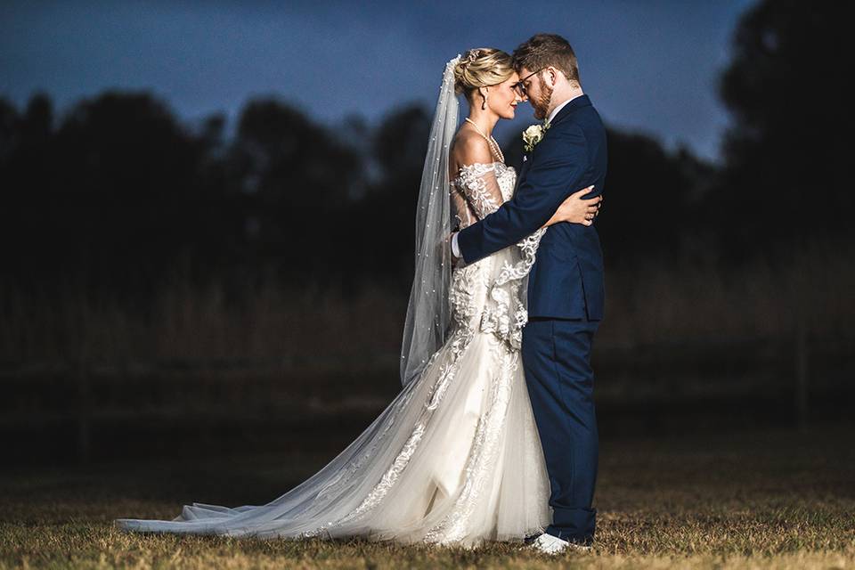 A wedding in the meadow