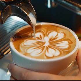 Quad Shot Latte with Honey