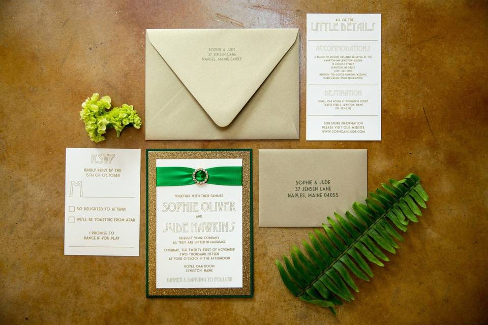 Zula Bell: Custom Invitations & Letterpress